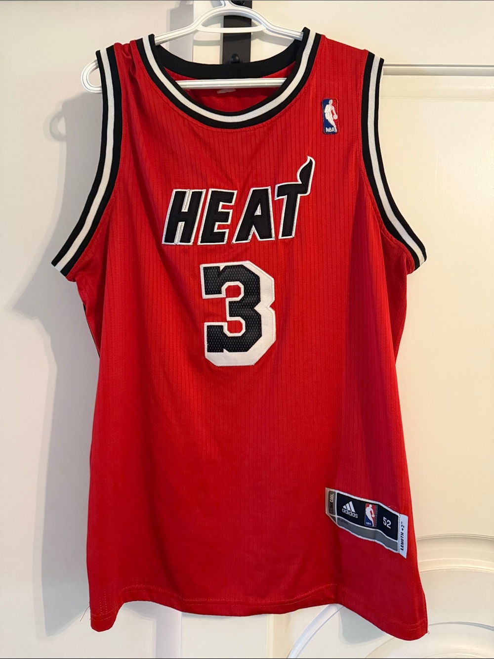 Vintage Miami Heat #3 Wade Basketball Jersey